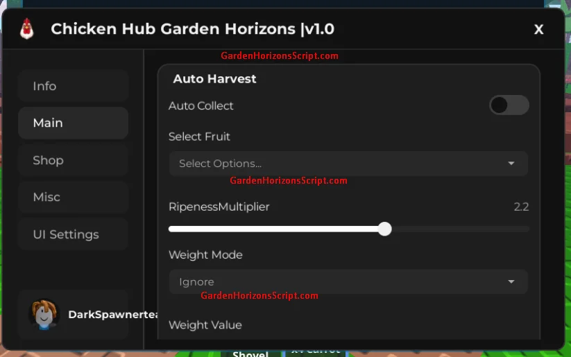 Chicken Hub – Auto Harvest, Auto Plant, Auto Collect
